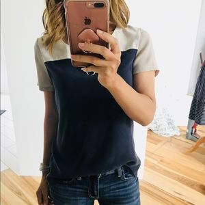Tops - Color blocked top Tops - Color blocked top